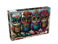 Booted Owl Quartet (1000pcs)