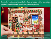 Sound Board de la saison des fêtes (bois)