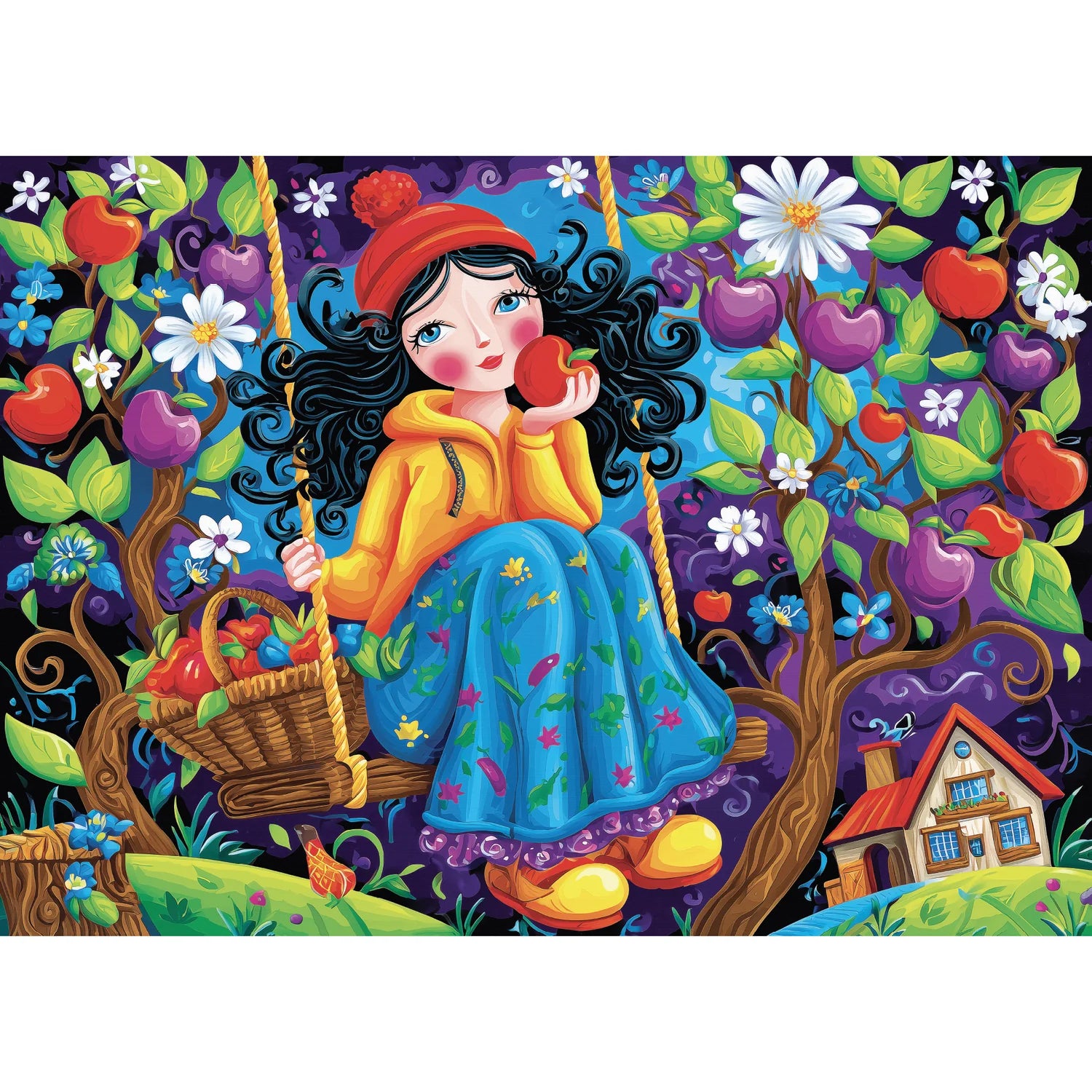 Pomme balancelle aérienne - Collection NovIA (1000 pièces)