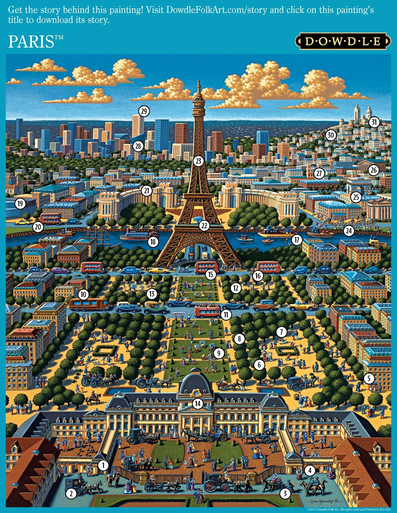 PFG Paris (1000pcs) (Usage/Used - PUZZLES FOR GOOD)