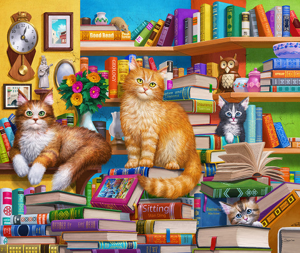Bookshop Cats, Sergio (1000pcs)