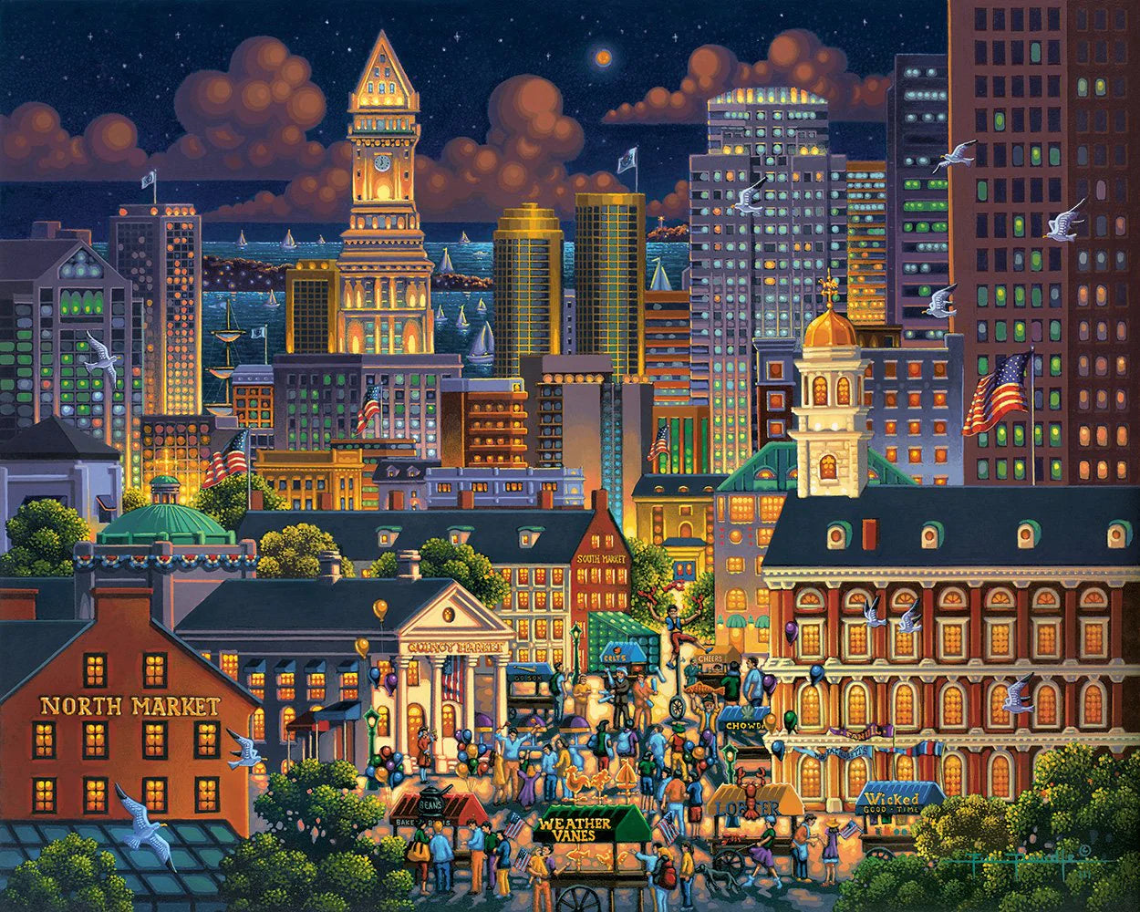 Boston Market (1000pcs)
