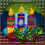 Diamond Painting - Chandelles, Anie Maltais