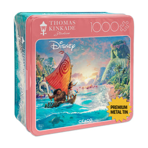Collector Tin - Disney - Moana, Thomas Kinkade (1000pcs)