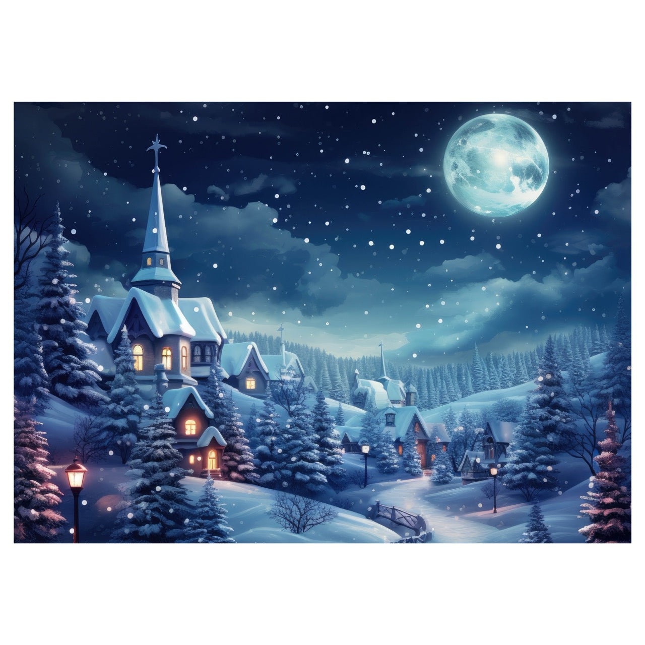 Collection des Fêtes - Clair de Lune Villageois - Édition Collector (1000 pièces)