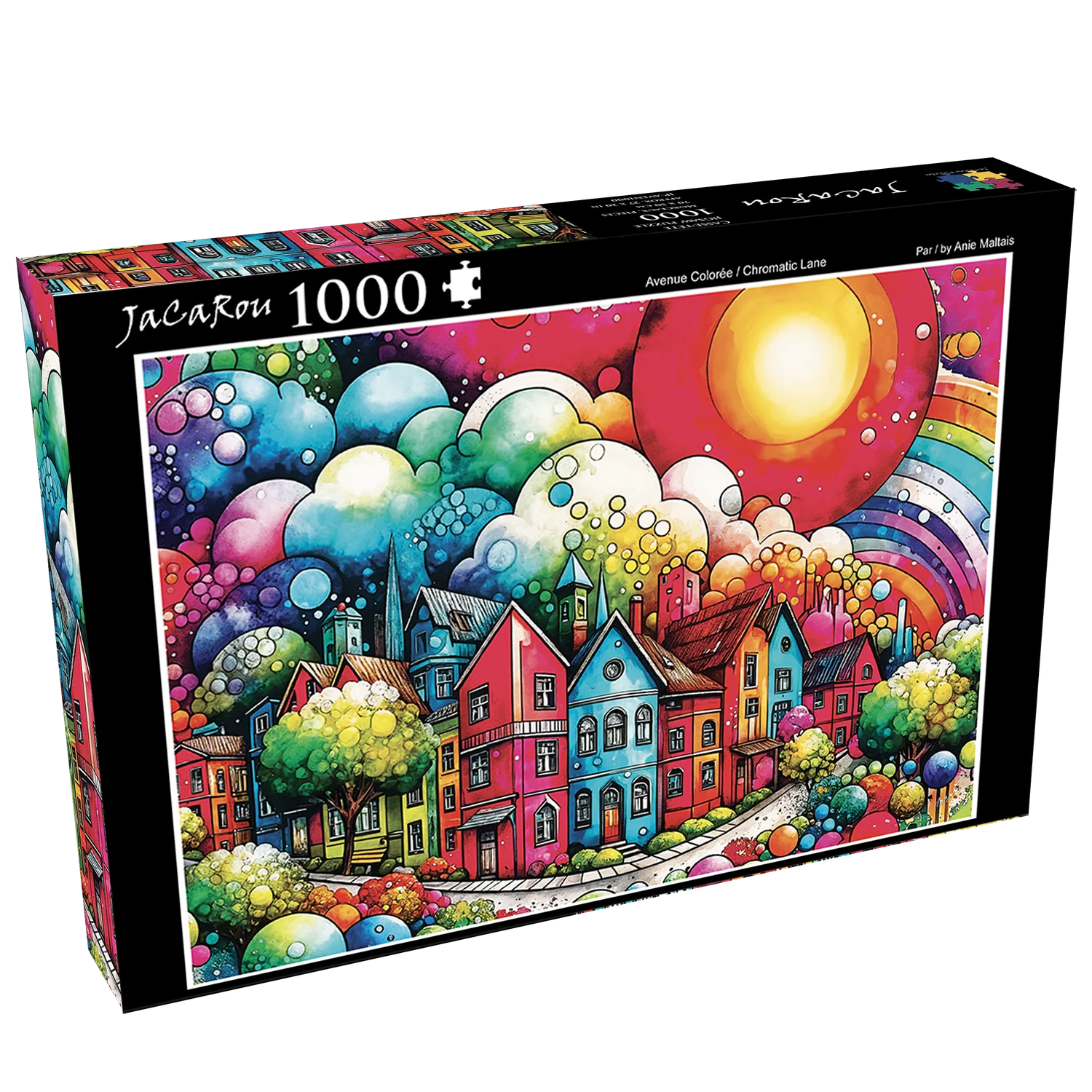 Avenue Coloree / Chromatic Lane, Anie Maltais (1000pcs)