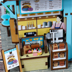Desk Bin - Coffee Shop (Wood)