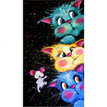 Diamond Painting - Les p'tits coquins, Collette Falardeau