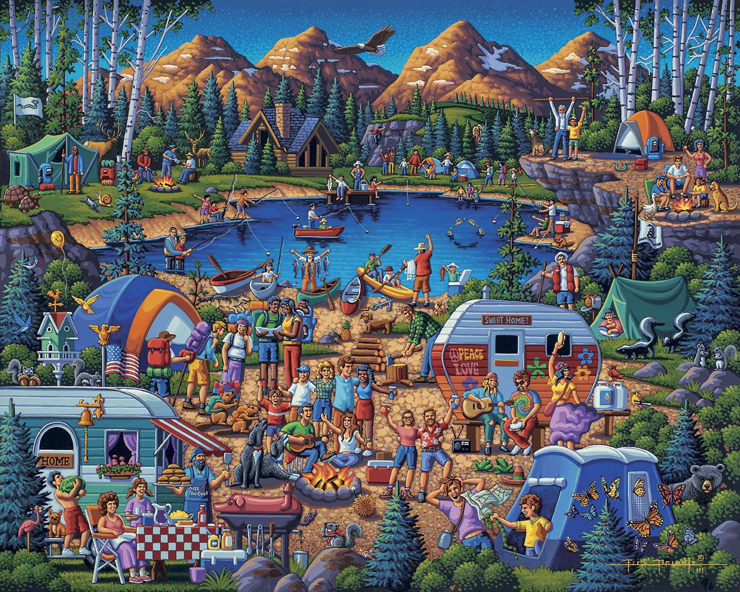 Camping Adventure (1000pcs)
