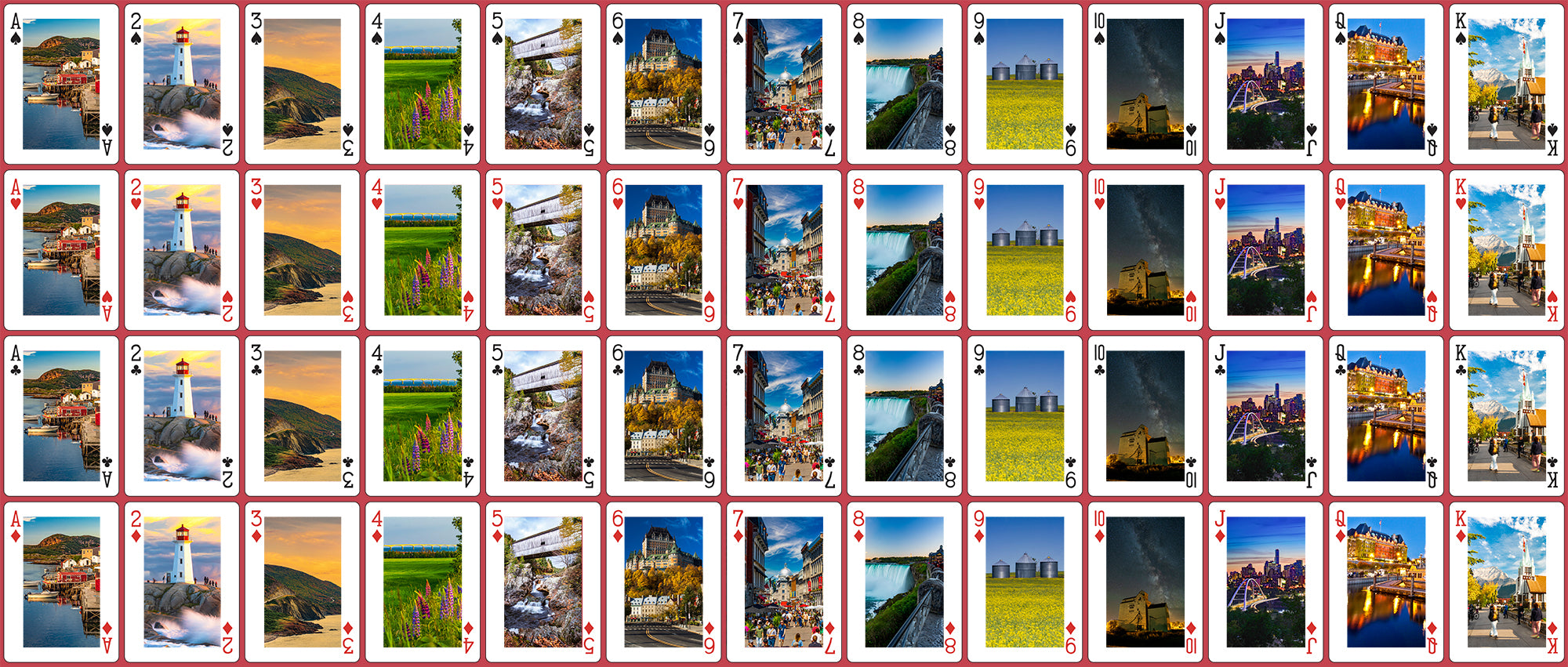 Cartes à jouer du Canada