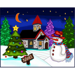 Diamond Painting - Sainte nuit, Anie Maltais