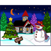 Diamond Painting - Sainte nuit, Anie Maltais