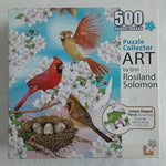 PFG Puzzle Collector - Cardinals and Cherry Blossoms (Usage/Used - PUZZLES FOR GOOD)