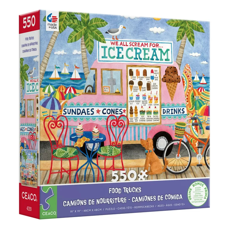 Food Trucks - Ice Cream Truck II (500pcs)