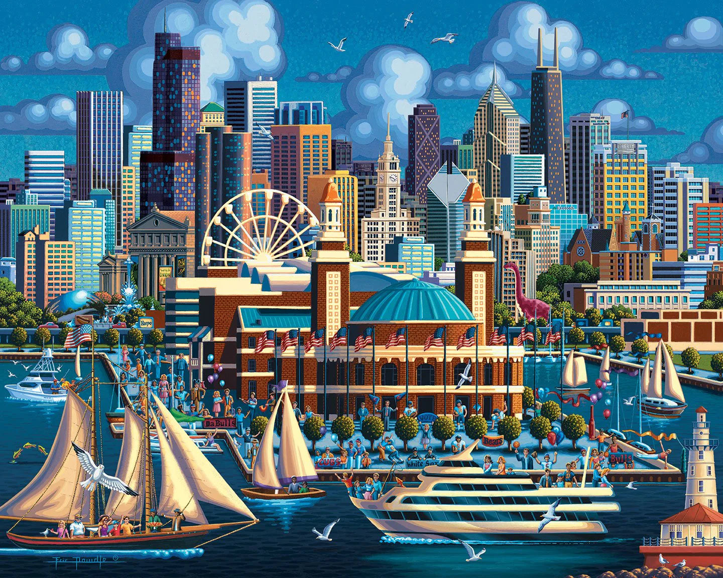 Chicago Navy Pier (500pcs)