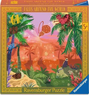 Ravensburger Tales Around the World - Anansi and the Pot of Wisdom (64pcs)