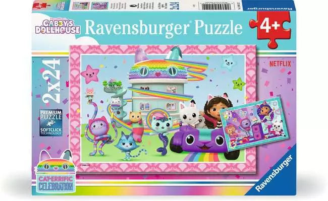 Ravensburger Gabby's Dollhouse - Ready to Party! (2 x 24pcs)