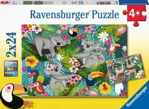Ravensburger Koalas and Sloths (2 x 24pcs)