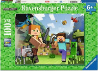 Ravensburger Minecraft - Steve and Alex (100 XXL pcs)