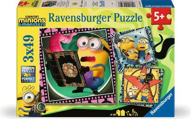 Ravensburger Minions & Monsters (3x49pcs)