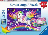 Ravensburger Unicorn & Pegasus (2 x 24pcs)