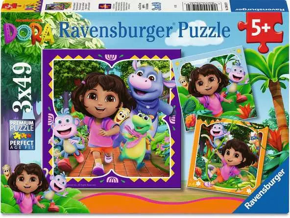 Ravensburger Dora the Explorer (3x49pcs)