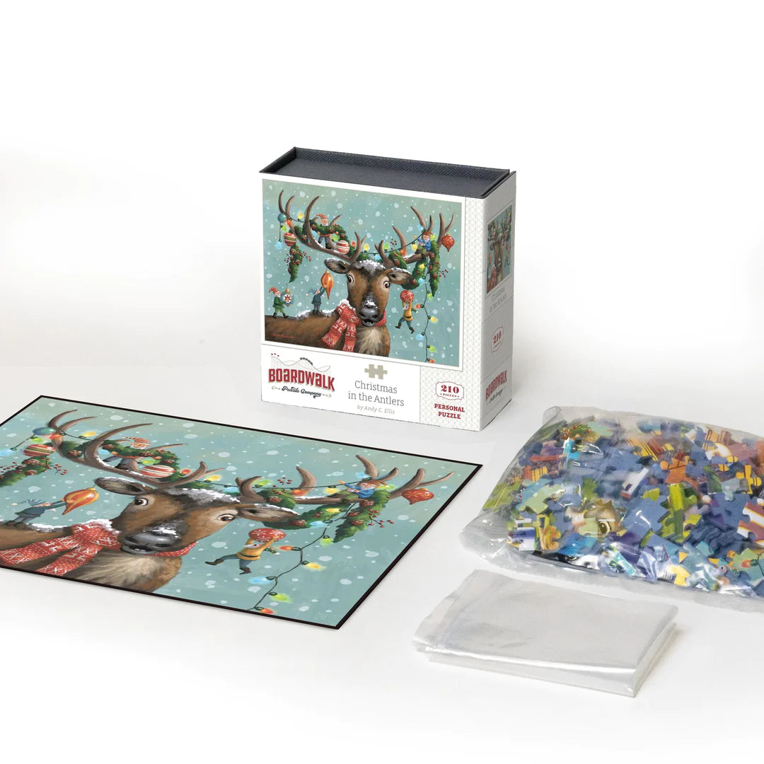 Christmas in the Antlers - Personal Puzzle (210pcs)