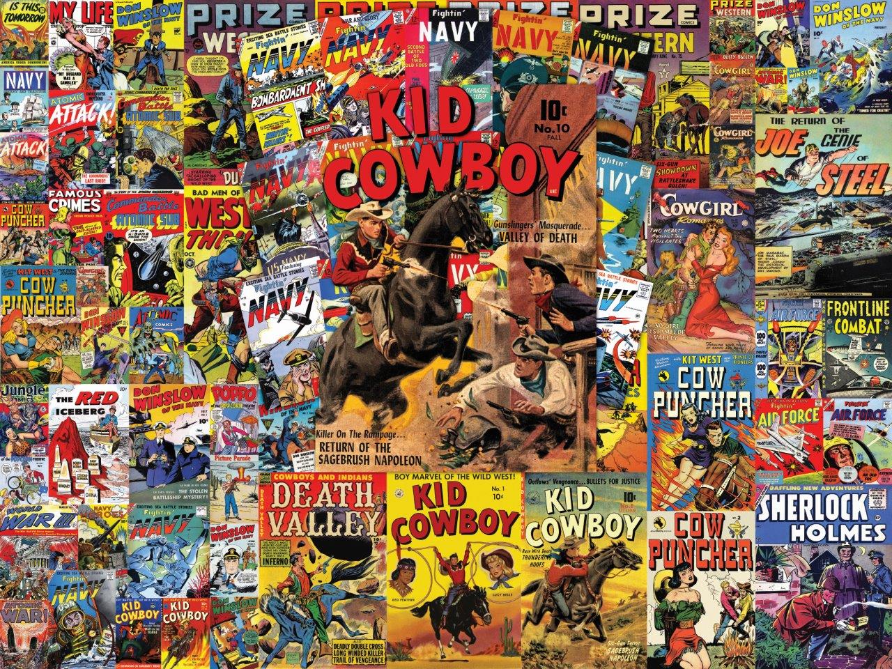 Vintage Posters Collection - Comic Books (550pcs)