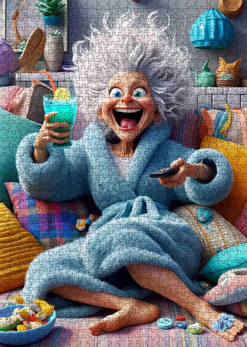 Playful Seniors - Cozy Chaos Granny (1000pcs)