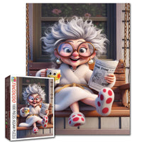 Playful Seniors - Cozy Morning Granny (1000pcs)
