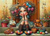 Curly Hair Daydream (1000pcs)