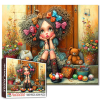 Curly Hair Daydream (1000pcs)