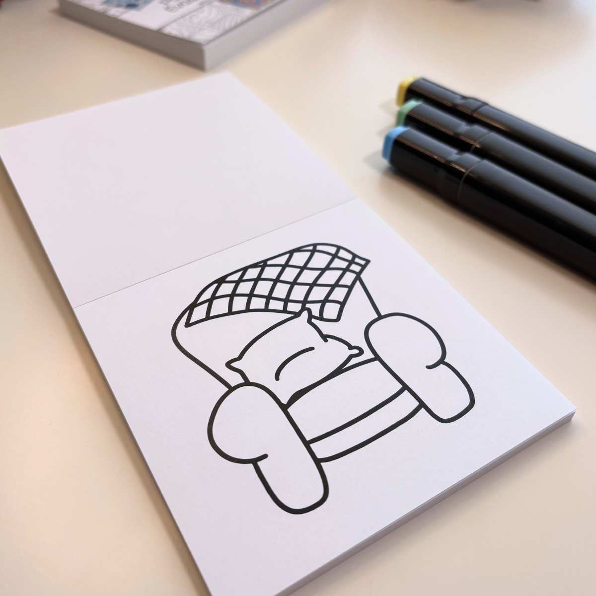 Cushy & Cozy - Mini Coloring Book