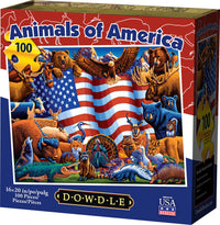Dowdle Animals of America (100pcs)