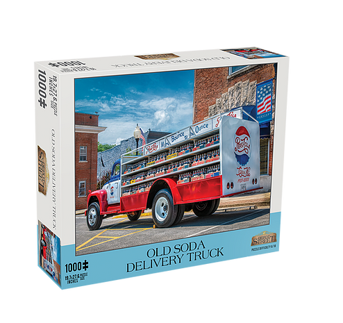 Old Soda Delivery Truck, Jim Begley (1000pcs)
