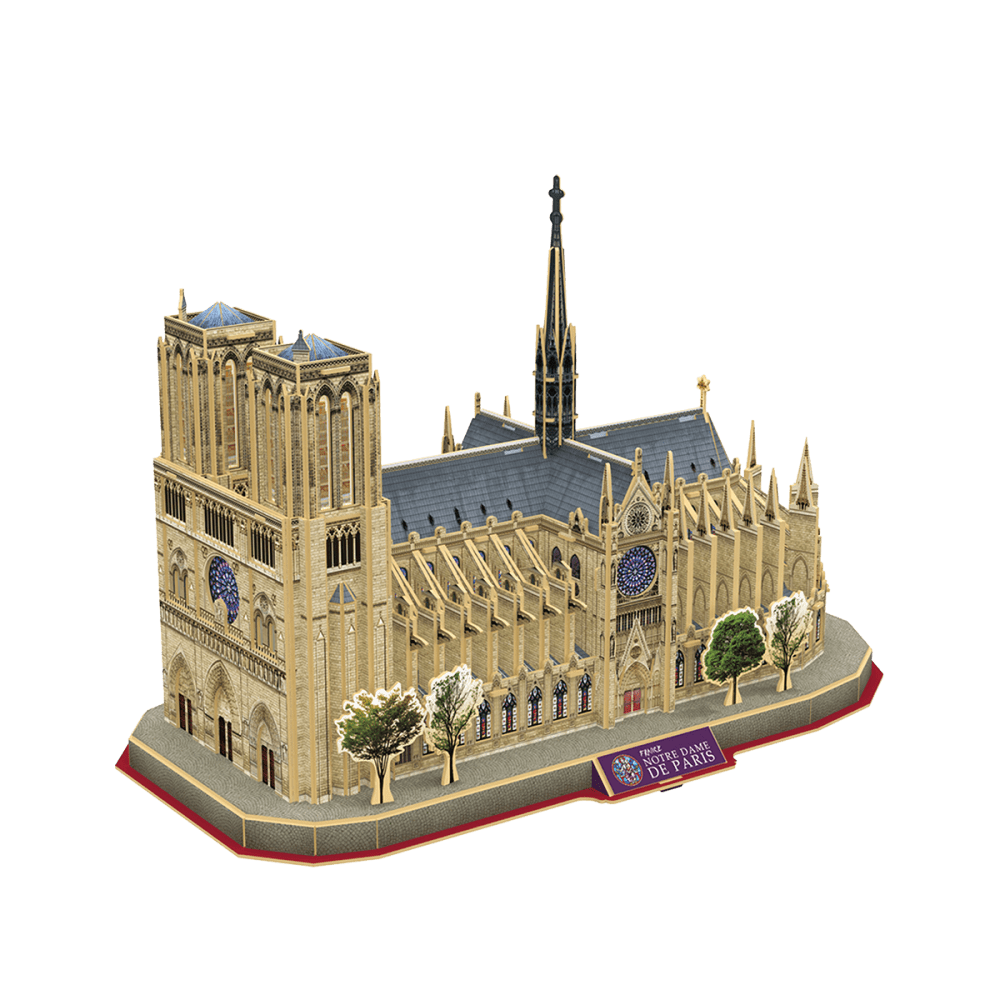 National Geographic Notre Dame de Paris (3D Puzzle) (128pcs)