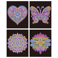 Dotzies Flock - Neon Mandalas