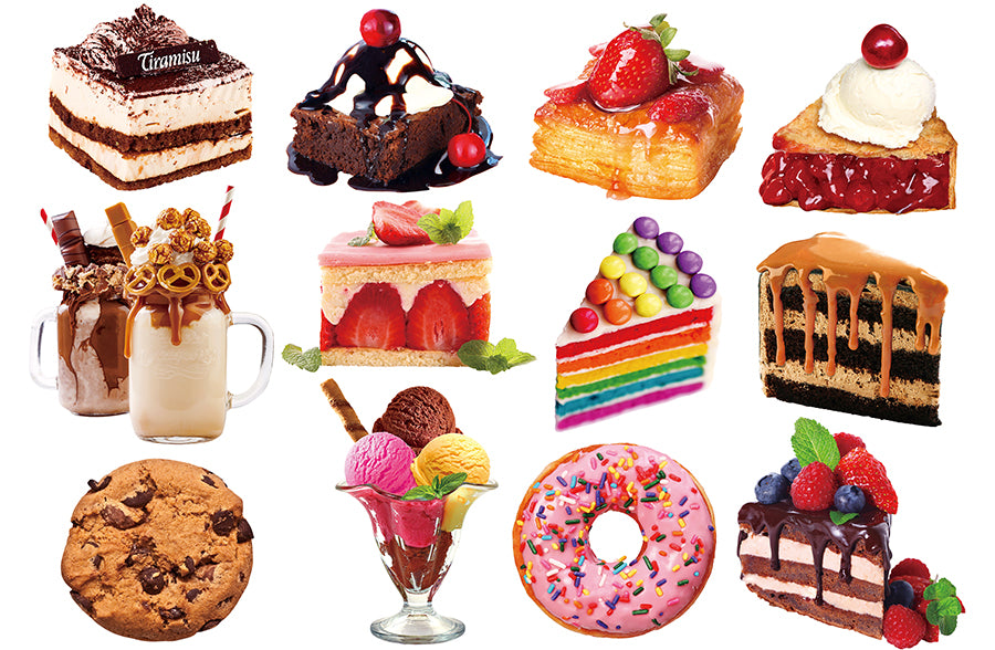 Mini Shaped - 12 Dessert Delights