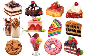 Mini Shaped - 12 Dessert Delights