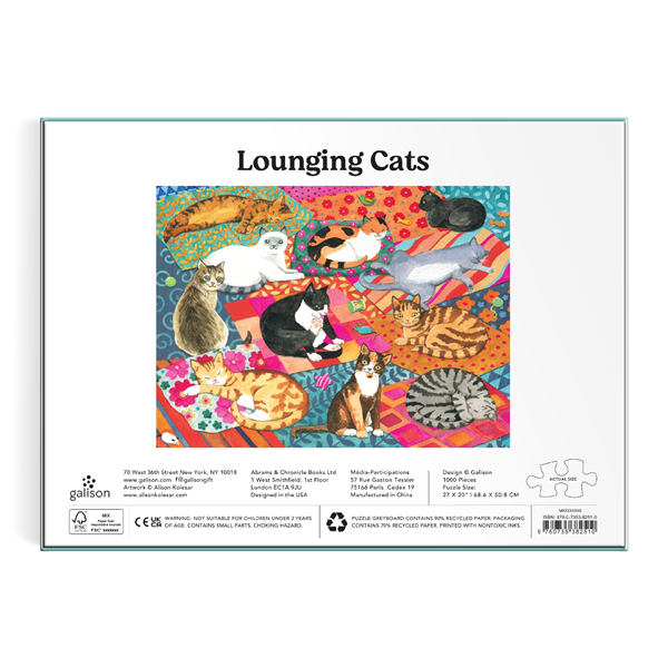 Lounging Cats (1000pcs)