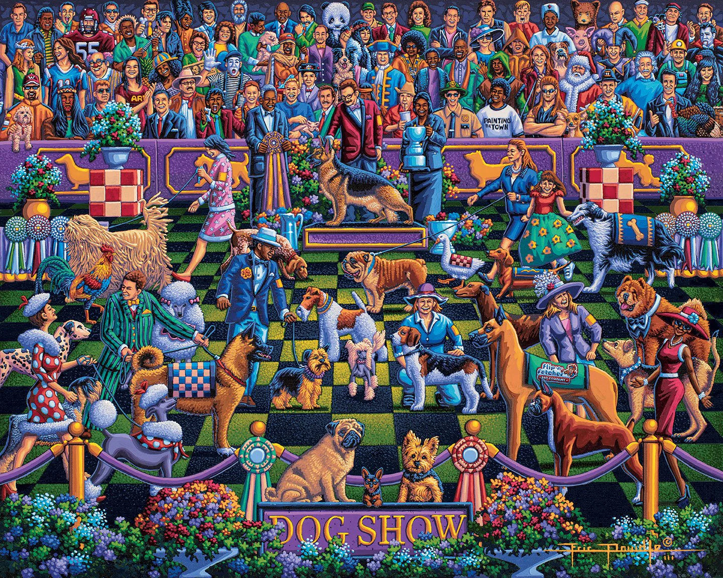 Salon de chien (1000pcs)