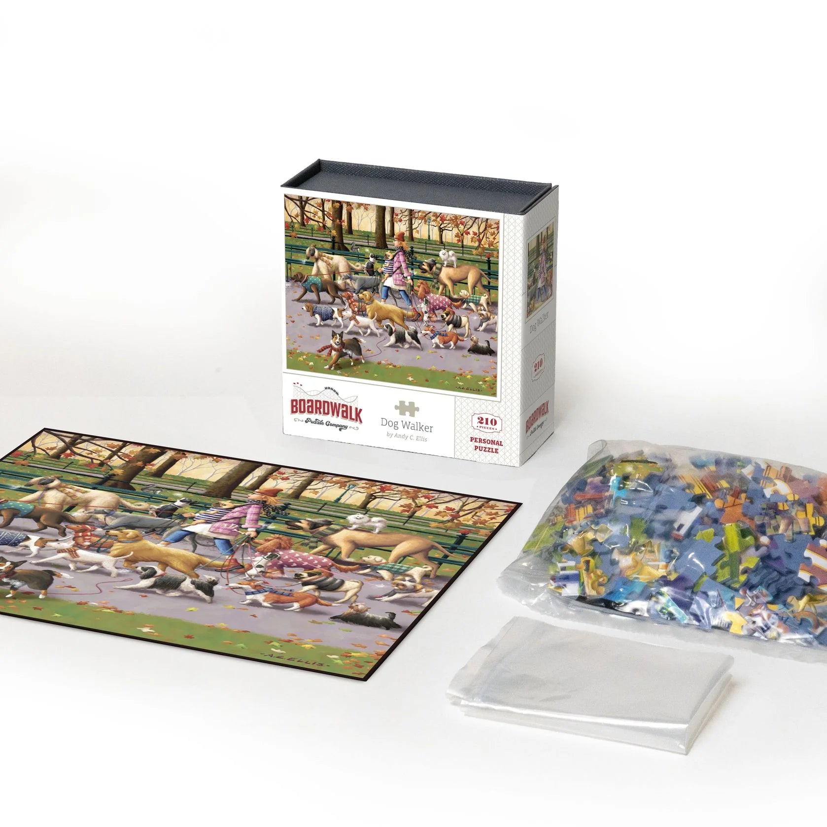 Dog Walker - Personal Puzzle (210pcs)