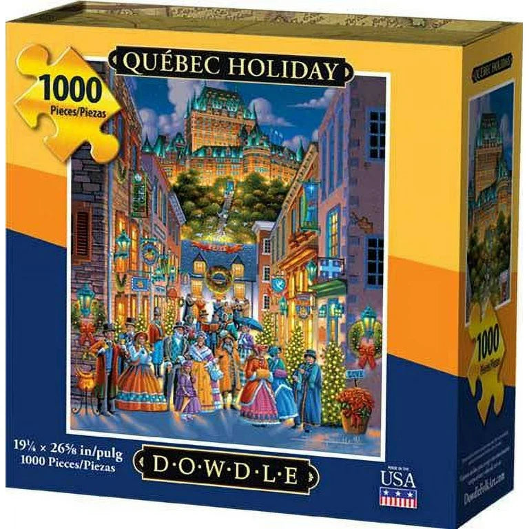 PFG 2-in-1 Quebec Holiday & Best of Canada (2x1000pcs) (Usage/Used - PUZZLES FOR GOOD)