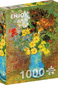 Vase with Daisies and Anemones, Van Gogh (1000pcs)