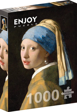 La Jeune Fille à la perle, Vermeer (1000 pièces) 