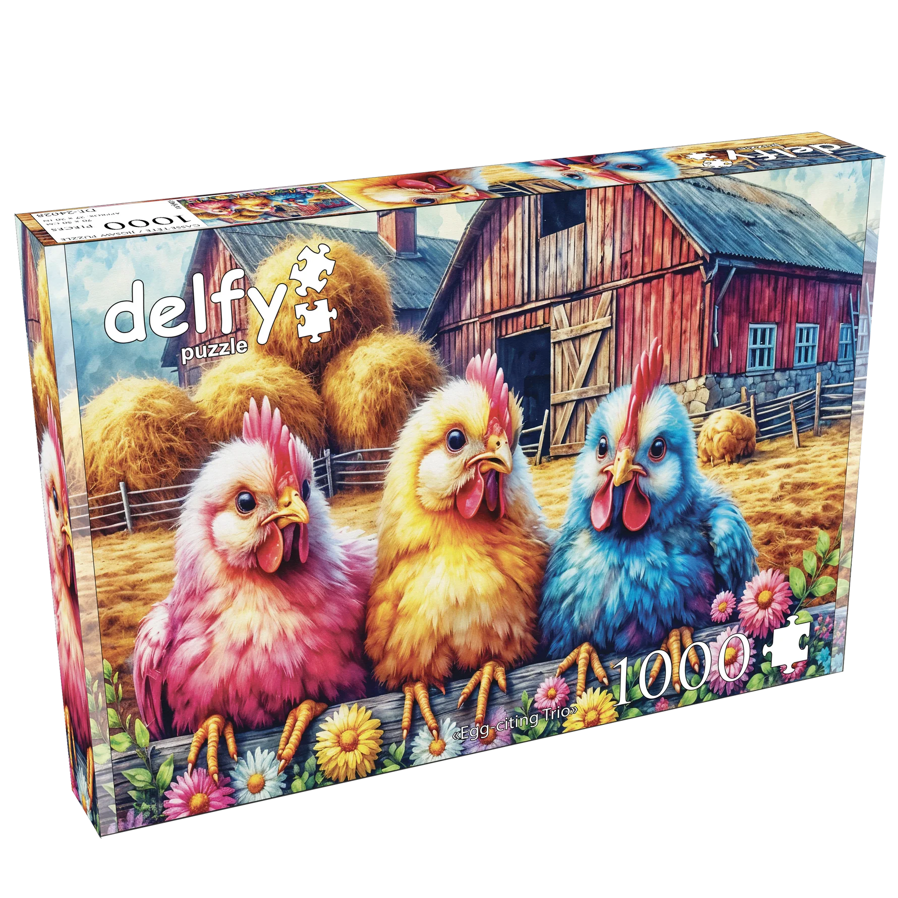 Trio de citer les œufs (1000 pc)
