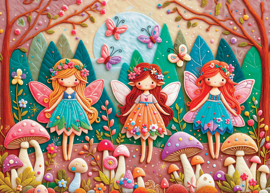 Fables en feutrine (1000 pièces)