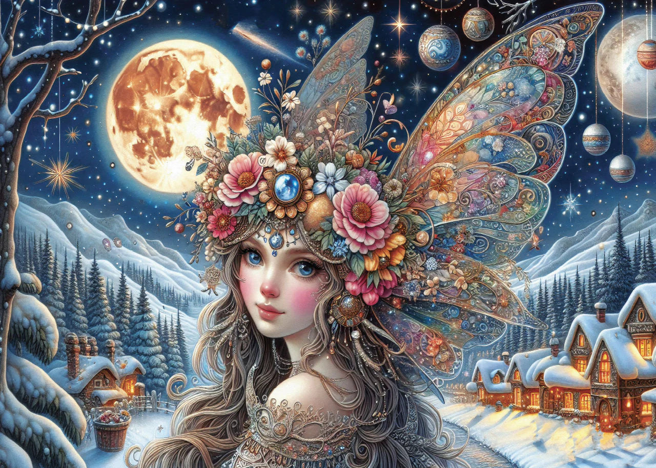 Fée dans le givre - Collection NovIA (1000 pièces)