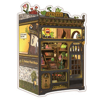 Book Nook - Fantasy Plant Shop (Wood)