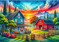 Diamond Painting - Farm House